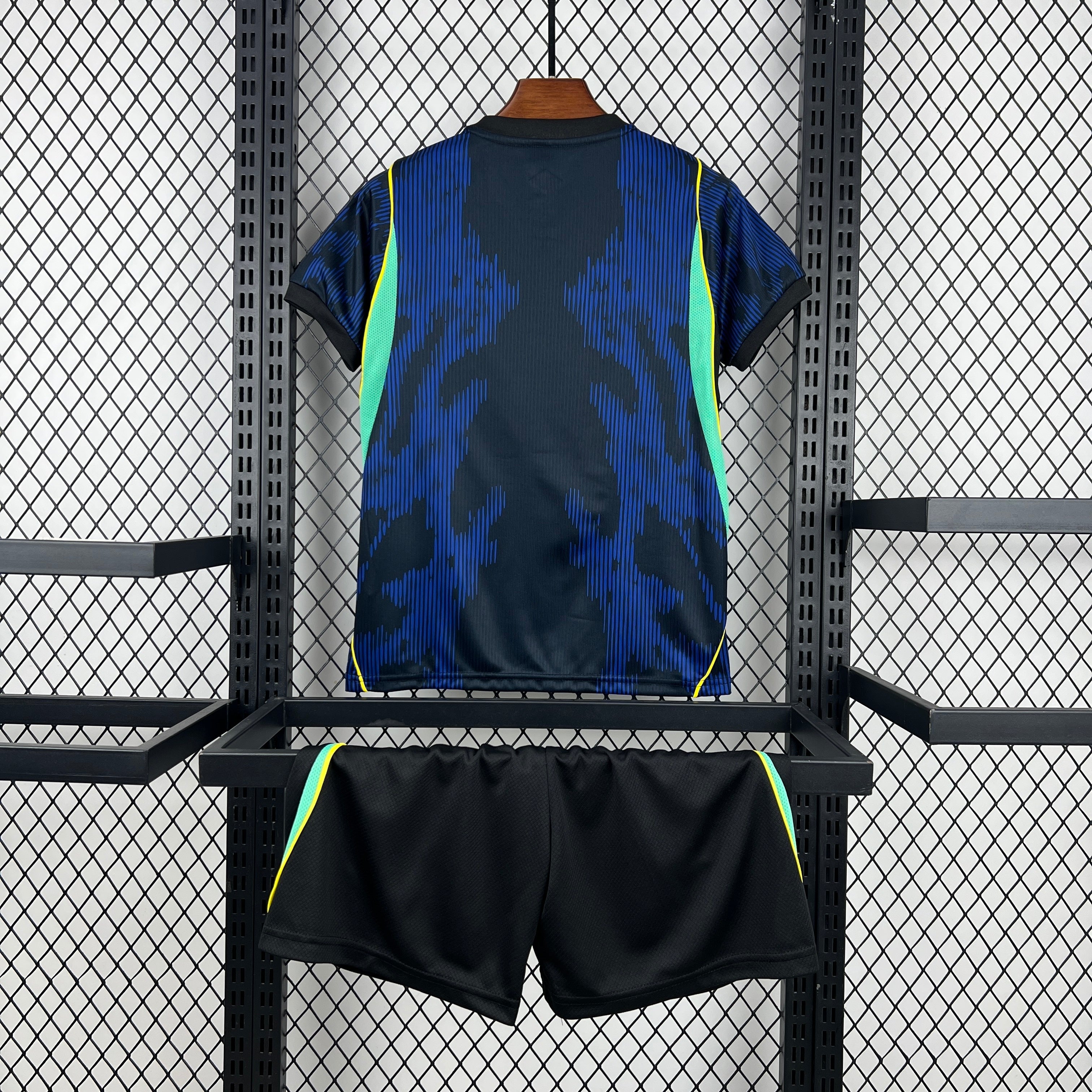 Brazil Kids Away Soccer Jersey World Cup 2026