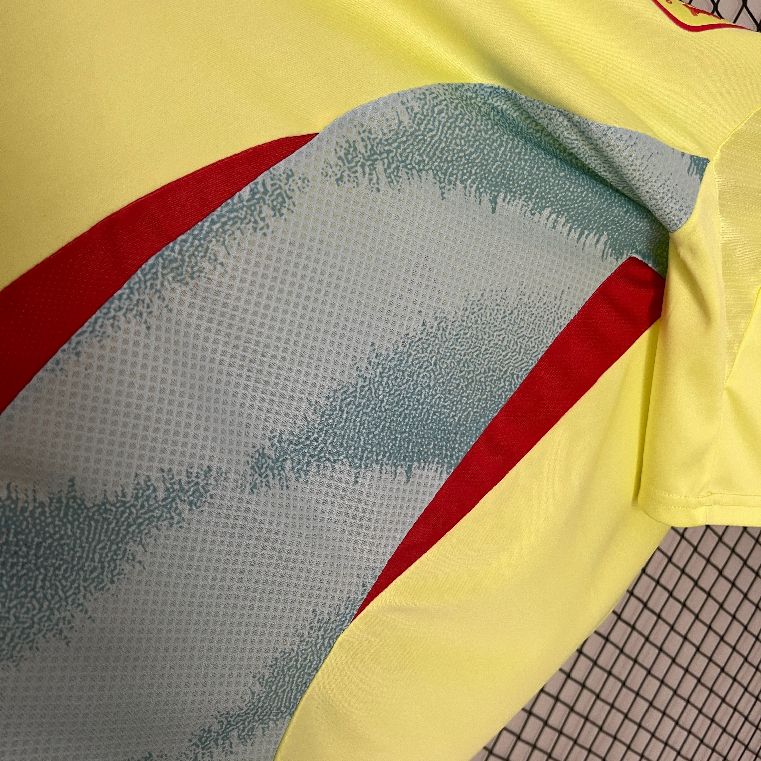 Spain Away Soccer Jersey UEFA Euro 2024 - Yellow