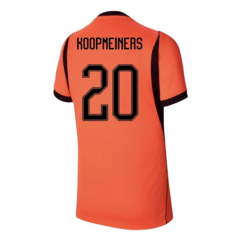 Netherlands Teun Koopmeiners 20 Home Soccer Jersey World Cup 2026
