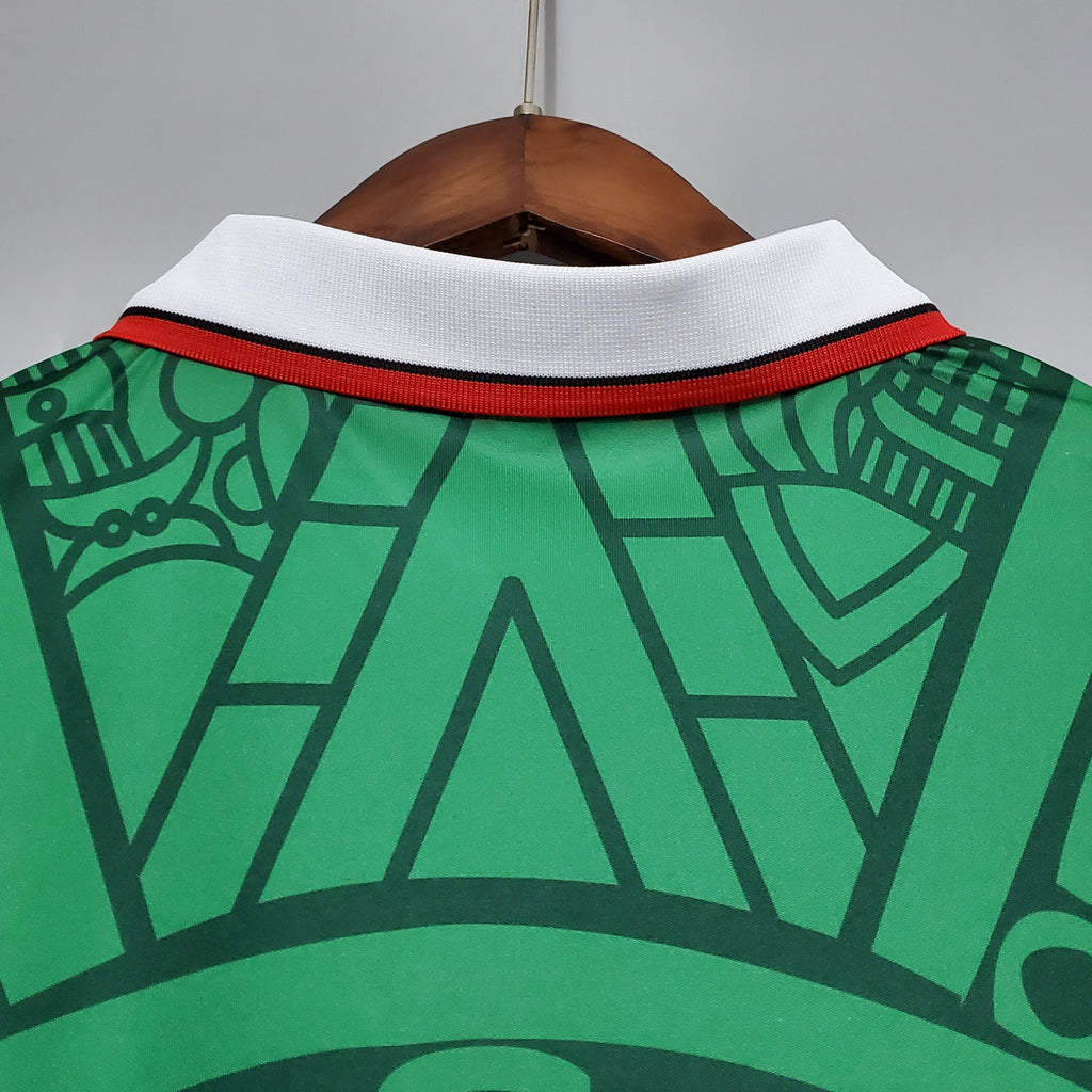 Mexico Retro Home Soccer Jersey World Cup 1998