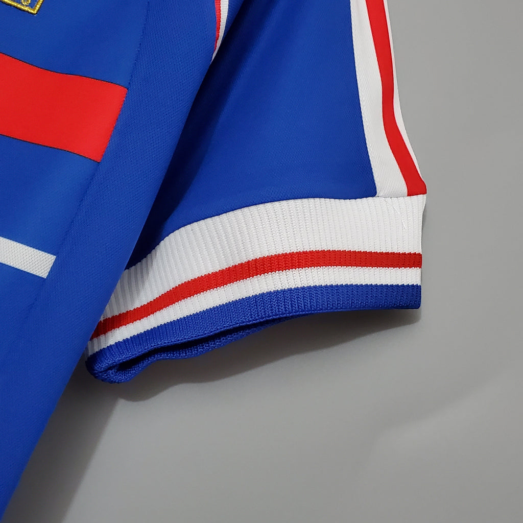 France Thierry Henry 12 Home Retro Soccer Jersey World Cup 1998