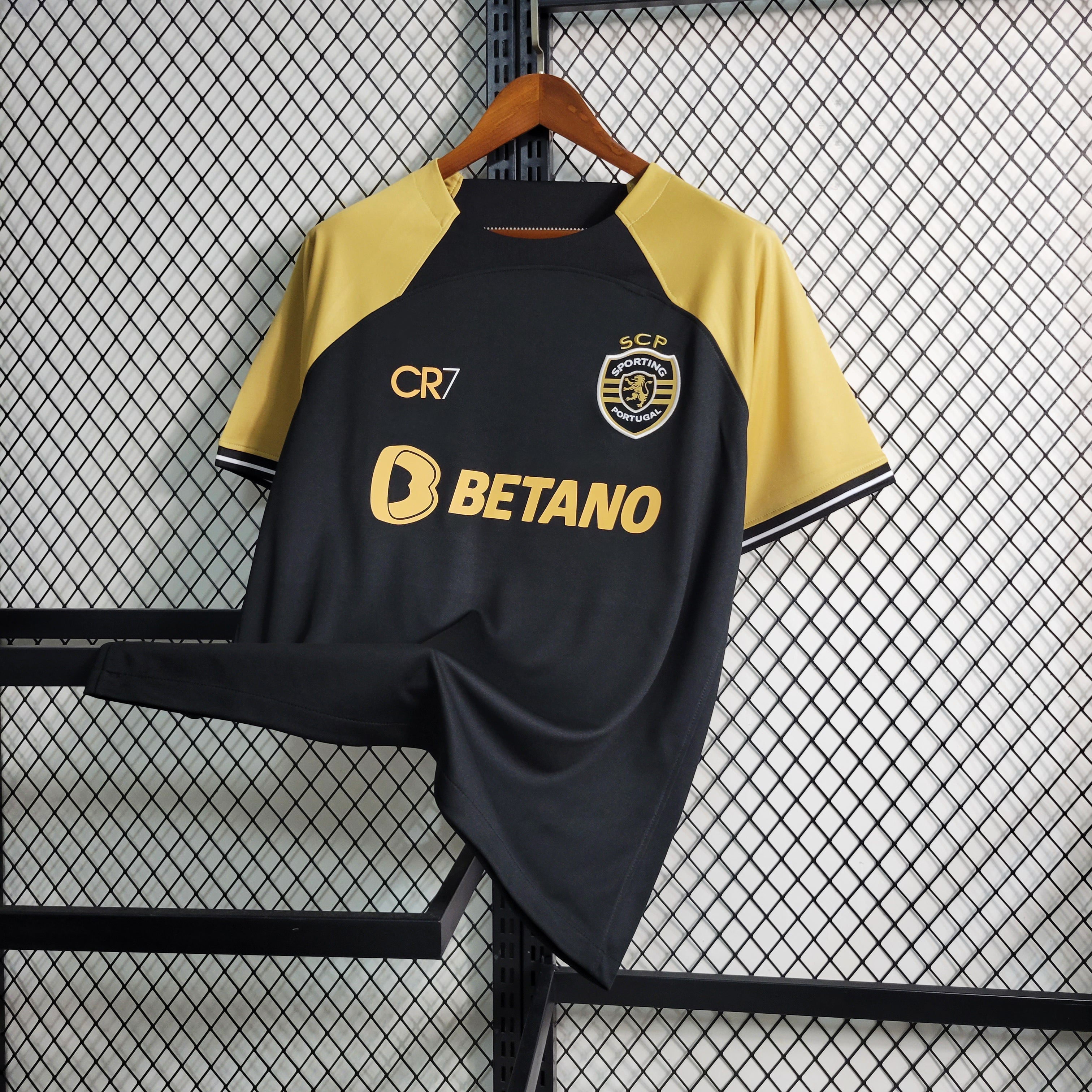Sporting Lissabon CP Cristiano Ronaldo Third Soccer Jersey 2023/24