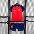 Spain Kids Home Soccer Jersey World Cup 2026