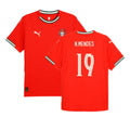Portugal Nuno Mendes 19 Home Soccer Jersey 2025/26