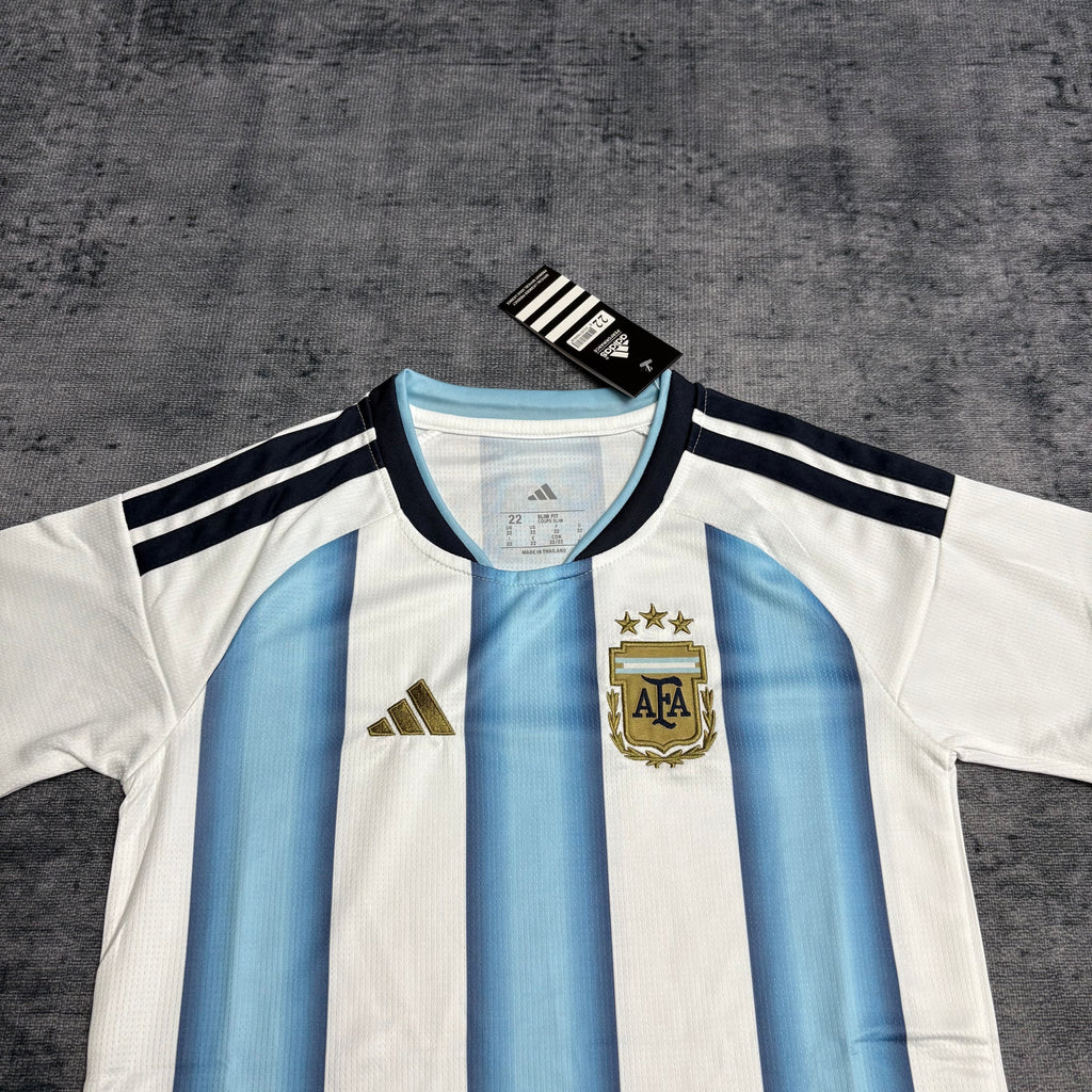 Argentina Kids Home Soccer Jersey World Cup 2026