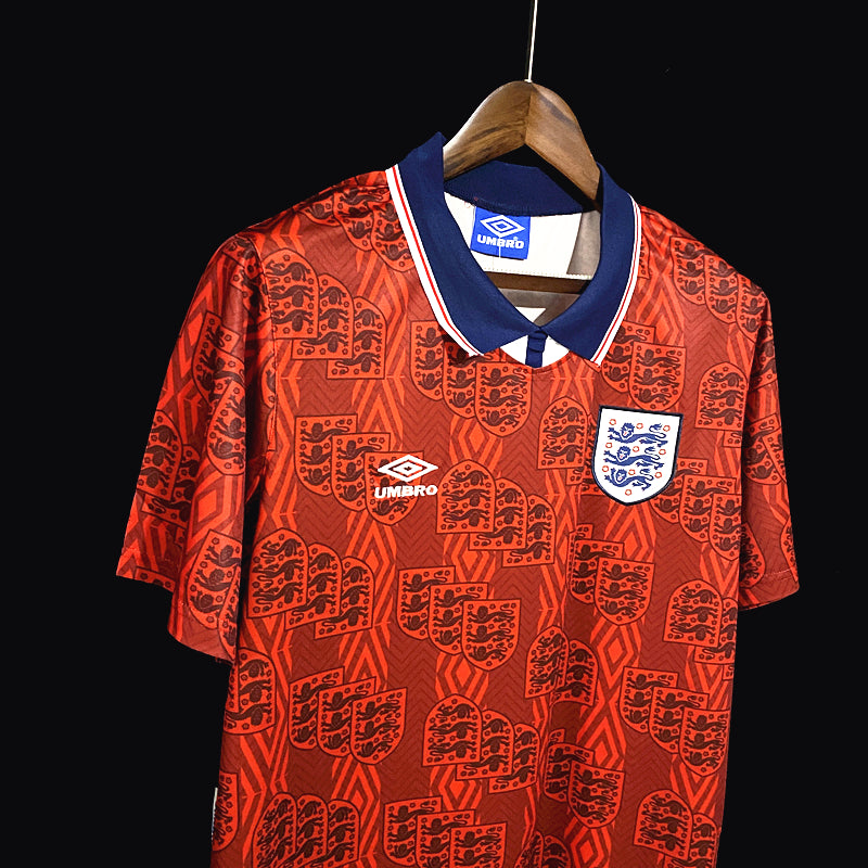 England Retro Away Soccer Jersey World Cup 1994