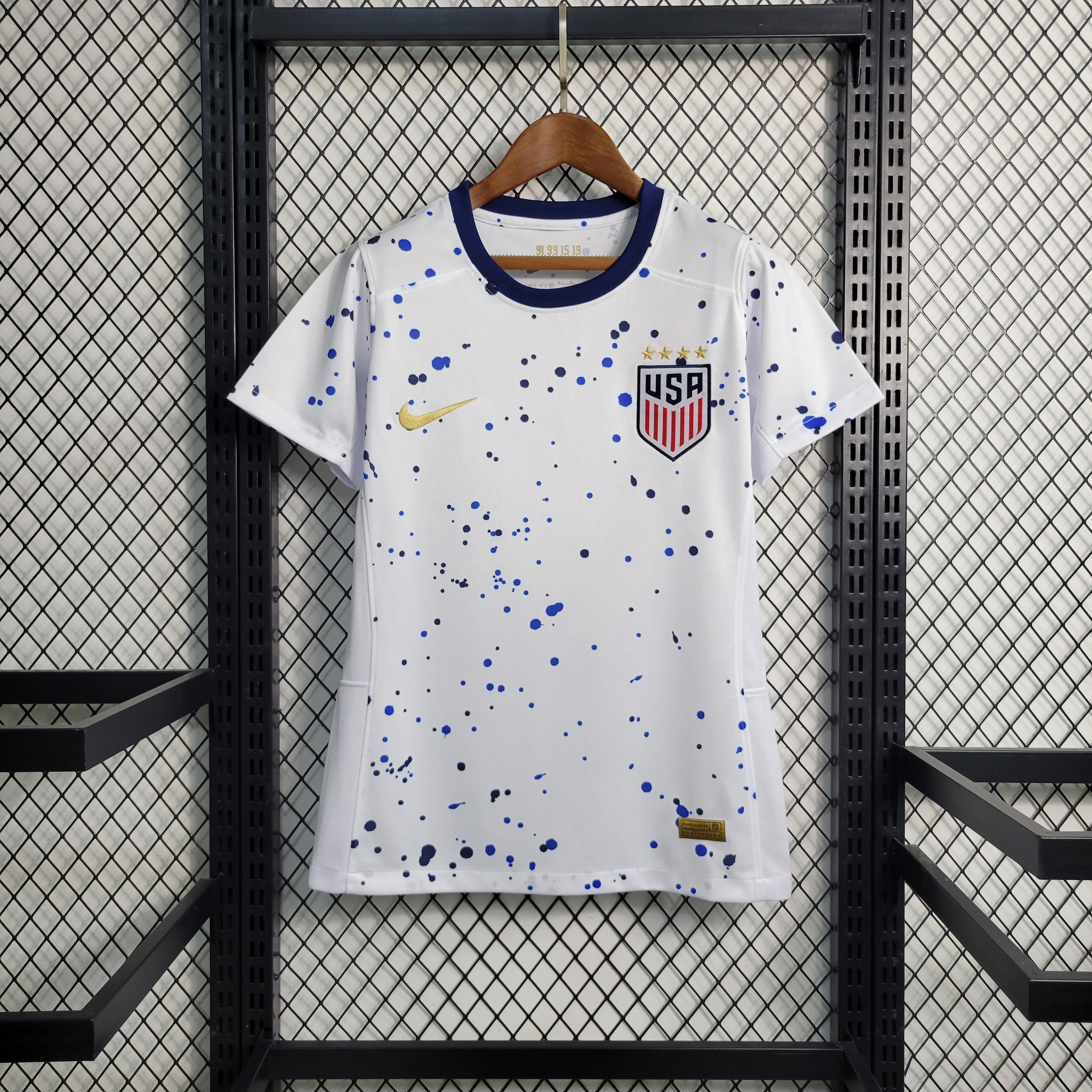 USA Women's Crystal Dunn 19 Home Soccer Jersey World Cup 2023