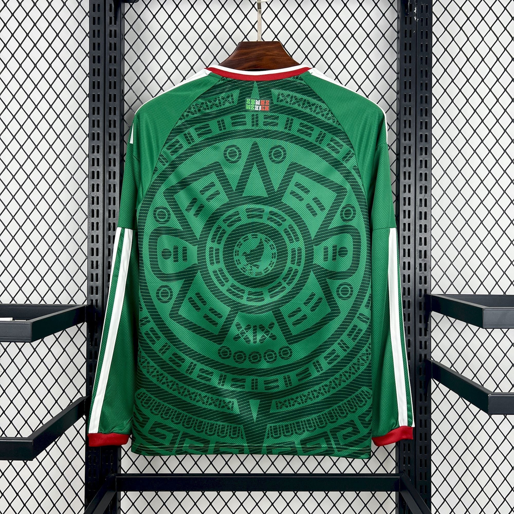 Mexico Long Sleeve Home Soccer Jersey World Cup 2026