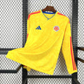Colombia Long Sleeve Home Soccer Jersey World Cup 2026
