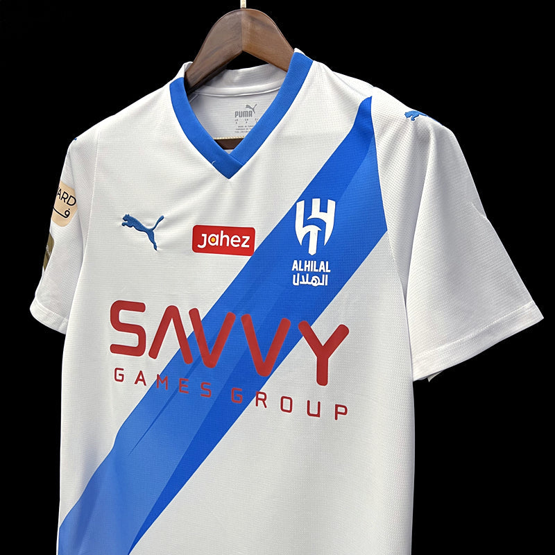 Al-Hilal Saudi Neymar Jr 10 Away Soccer Jersey 2023/24 - White