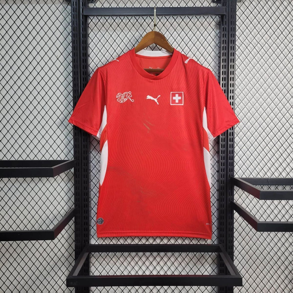 Switzerland Home Soccer Jersey World Cup 2026