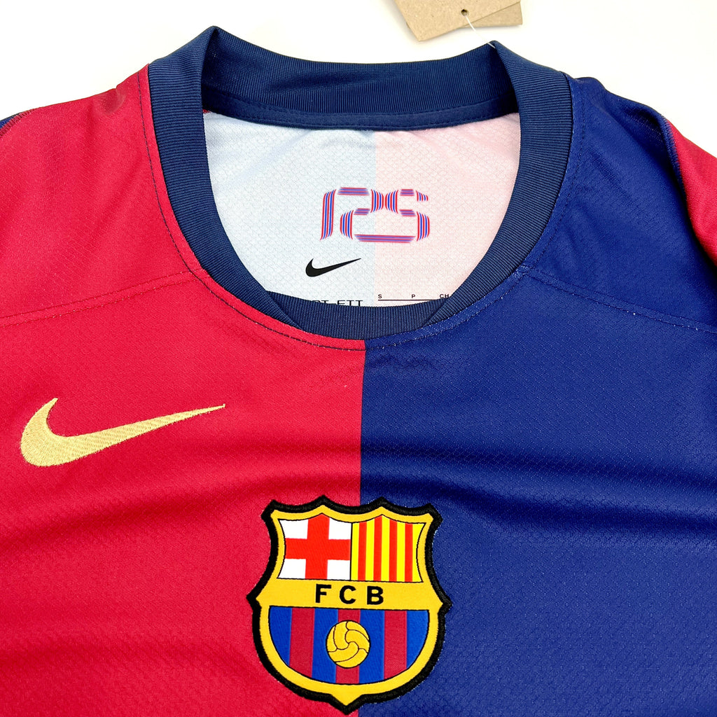 FC Barcelona Pedri 8 Home Soccer Jersey 2024/25