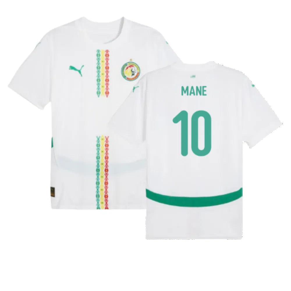 Senegal Sadio Mané 10 Home Soccer Jersey 2024/25