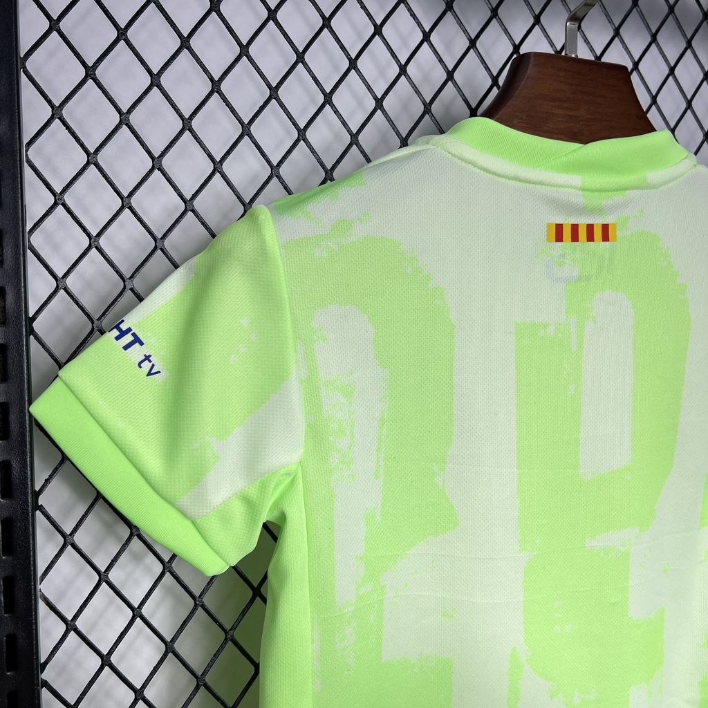 FC Barcelona Raphinha 11 Third Soccer Jersey Kids Kit 2024-2025