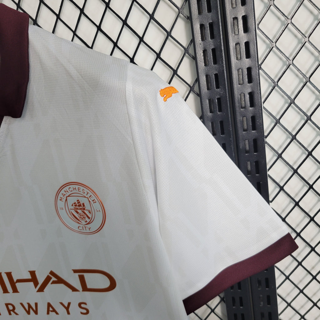 Man City Kevin De Bruyne 17 Away Soccer Jersey 2023/24