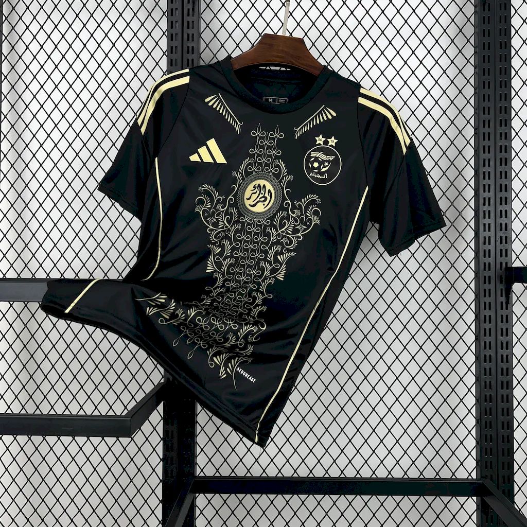 Algeria x Karakou Special Edition Soccer Jersey 2024/25 - Black