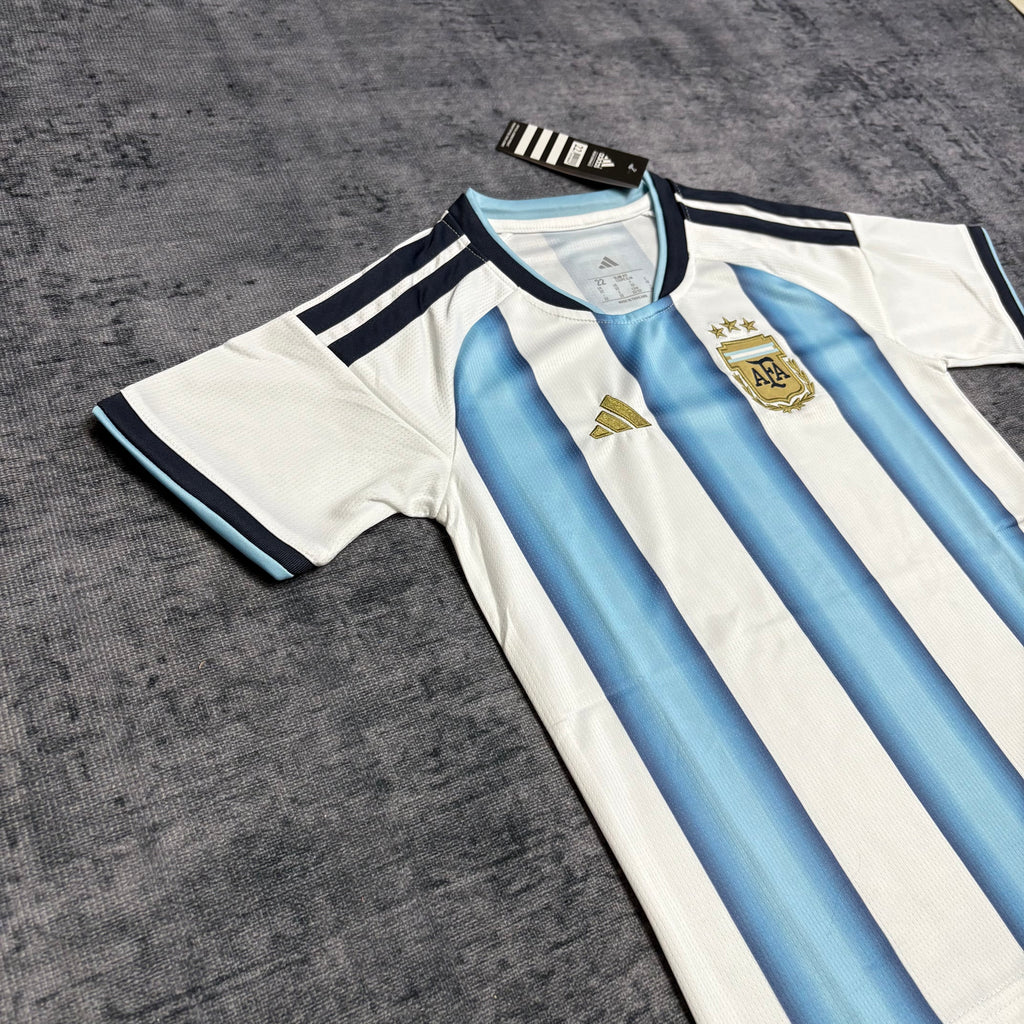 Argentina Kids Home Soccer Jersey World Cup 2026