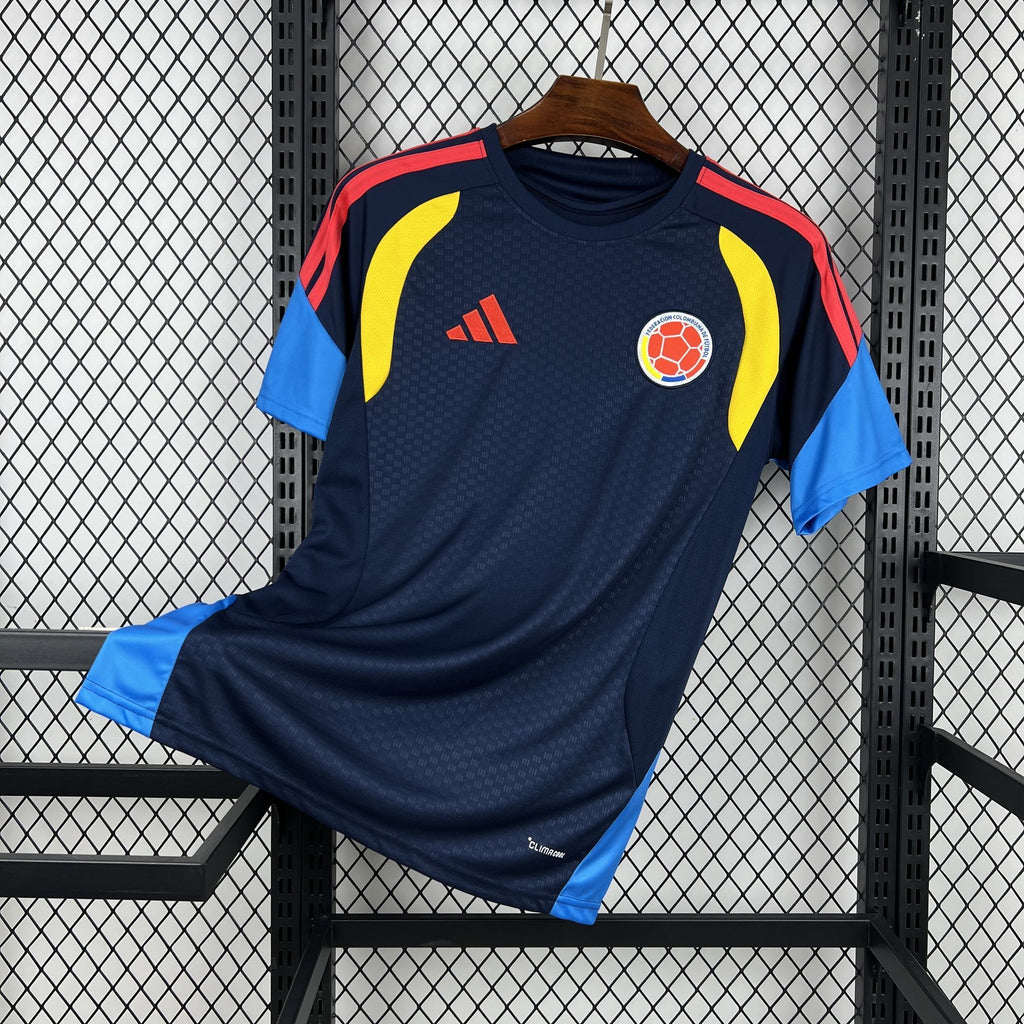 Colombia Pre-Match Soccer Jersey World Cup 2026 - Navy