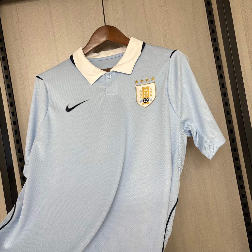 Uruguay Darwin Nunez 9 Home Soccer Jersey World Cup 2026