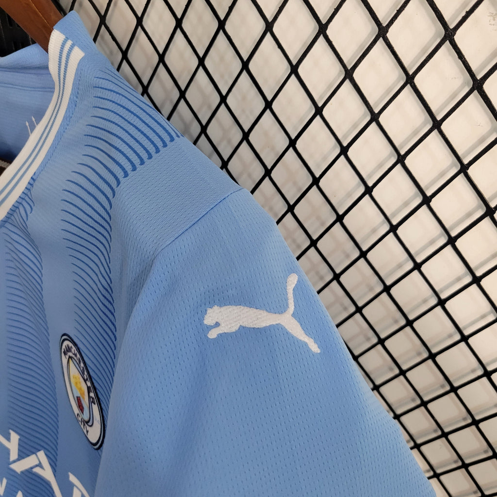 Man City Kevin De Bruyne 17 Home Soccer Jersey 2023/24