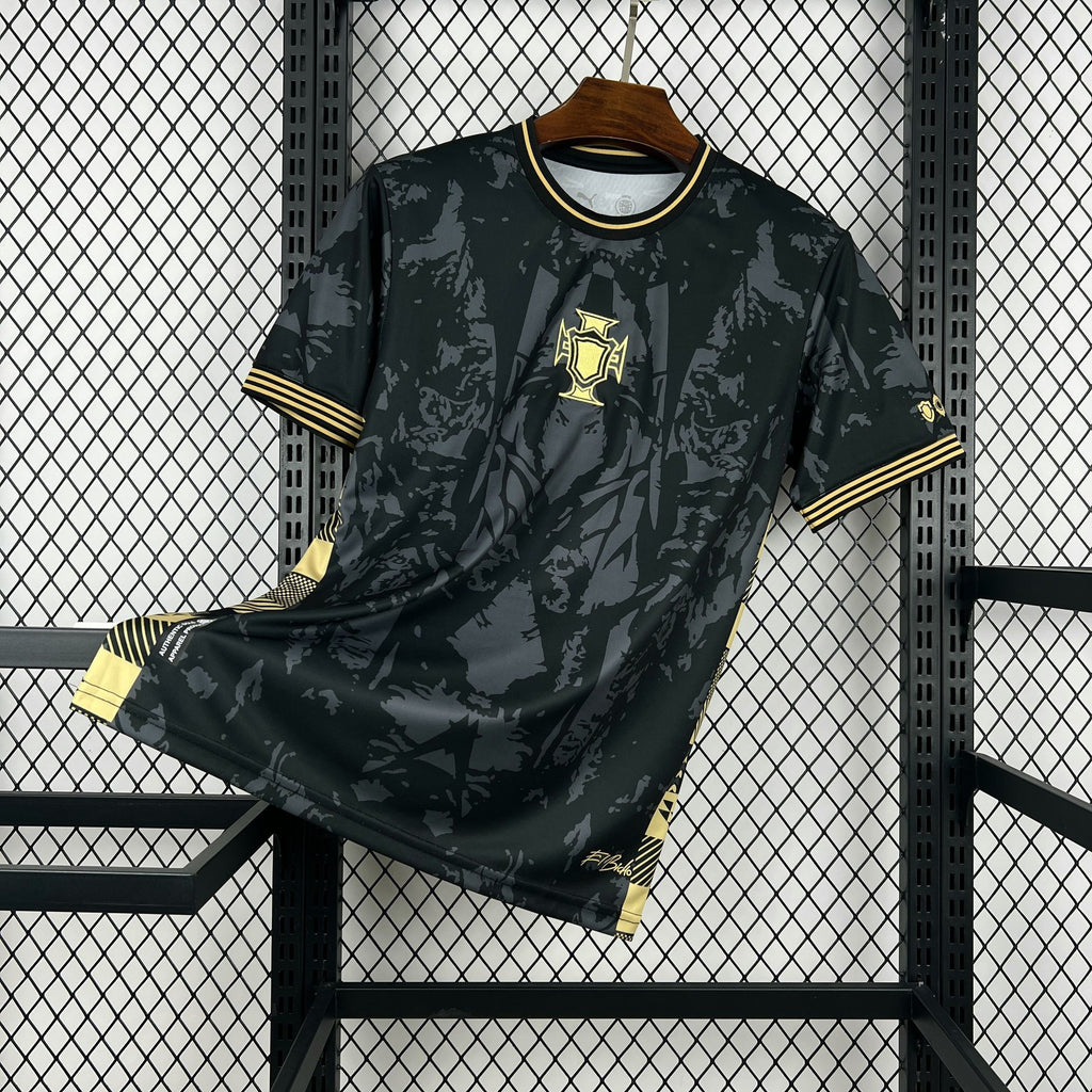 Portugal Special Edition Soccer Jersey World Cup 2026 - Black
