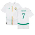 Senegal Nicolas Jackson 7 Home Soccer Jersey 2024/25