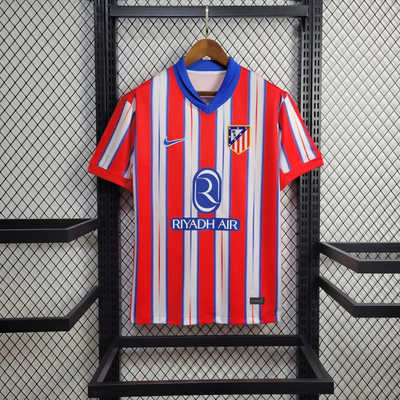 Atletico Madrid Julián Alvarez 19 Home Soccer Jersey 2024/25