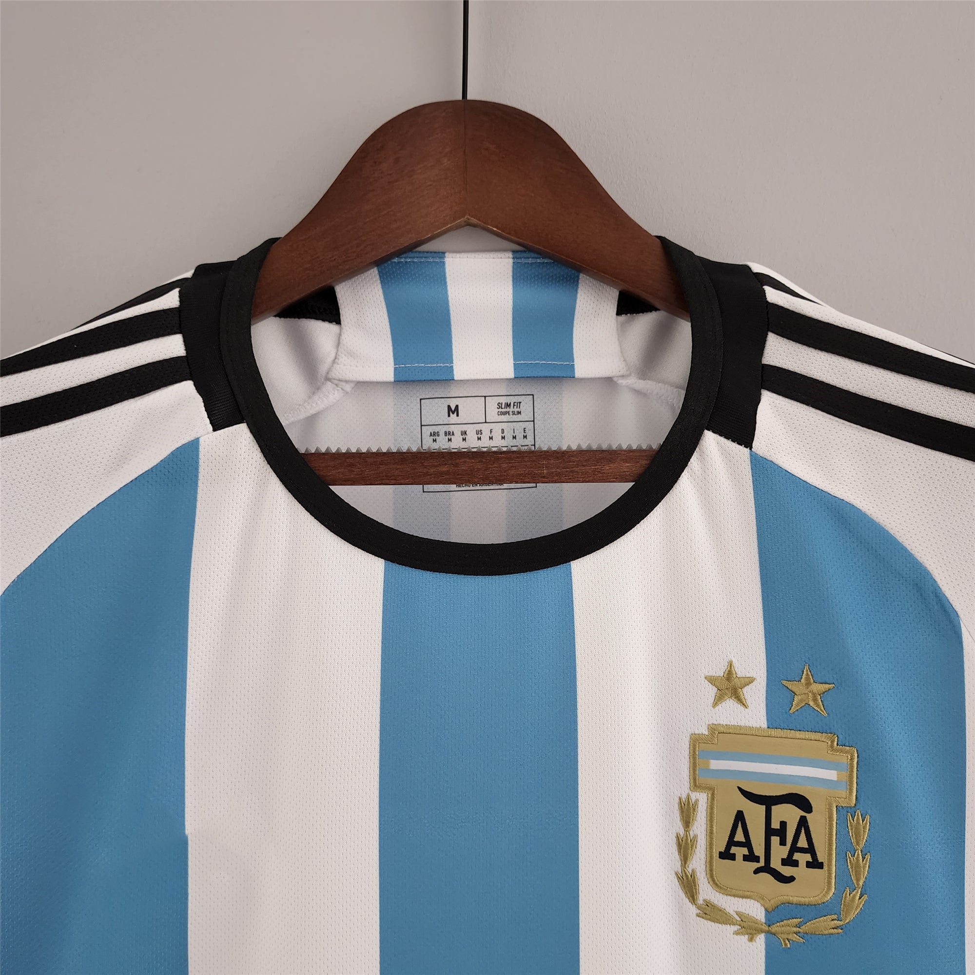 Argentina Diego Maradona 10 Home Soccer Jersey World Cup 2022