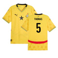 Ghana Thomas Partey 5 Home Soccer Jersey 2024/25