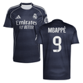 Real Madrid Kylian Mbappé 9 Away Soccer Jersey 2025-2026