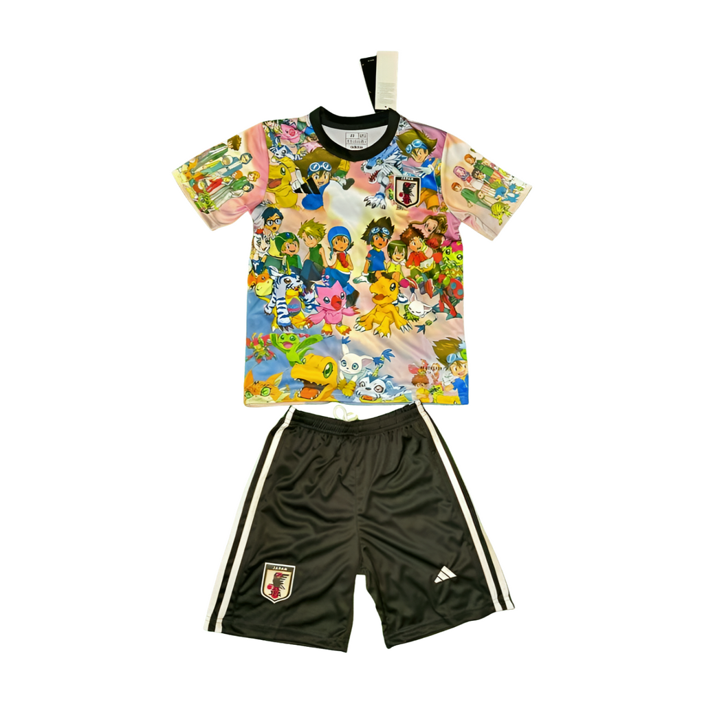 Japan X Pokémon Special Edition Kids Soccer Jersey 2025-2026