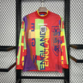 England Retro Long Sleeve Goalkeeper Soccer Jersey 1995-1996