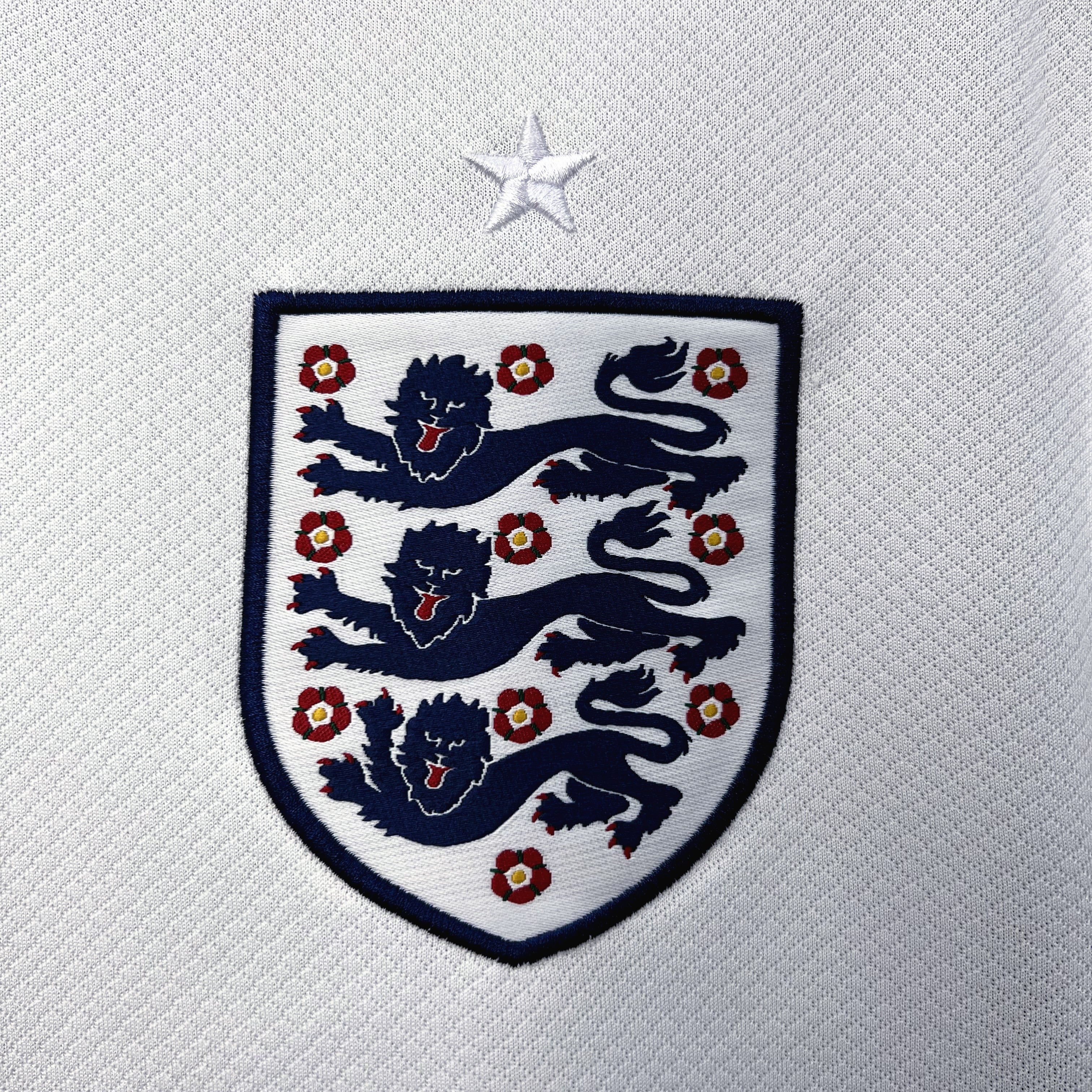 England Alan Shearer 9 Home Soccer Jersey Euro 2024