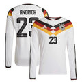 Germany Robert Andrich 23 Long Sleeve Home Soccer Jersey World Cup 2026