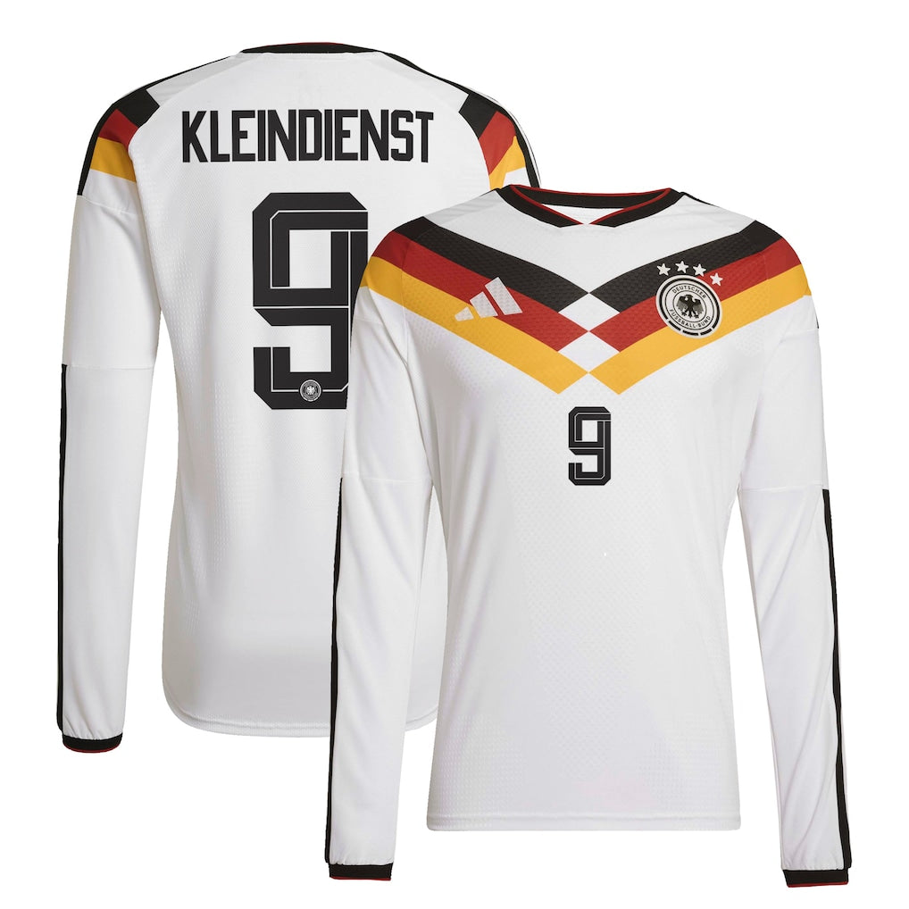 Germany Tim Kleindienst 9 Long Sleeve Home Soccer Jersey World Cup 2026