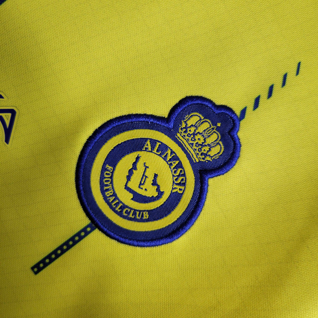 Al Nassr FC Cristiano Ronaldo 7 Kids Home Soccer Jersey 2023/24