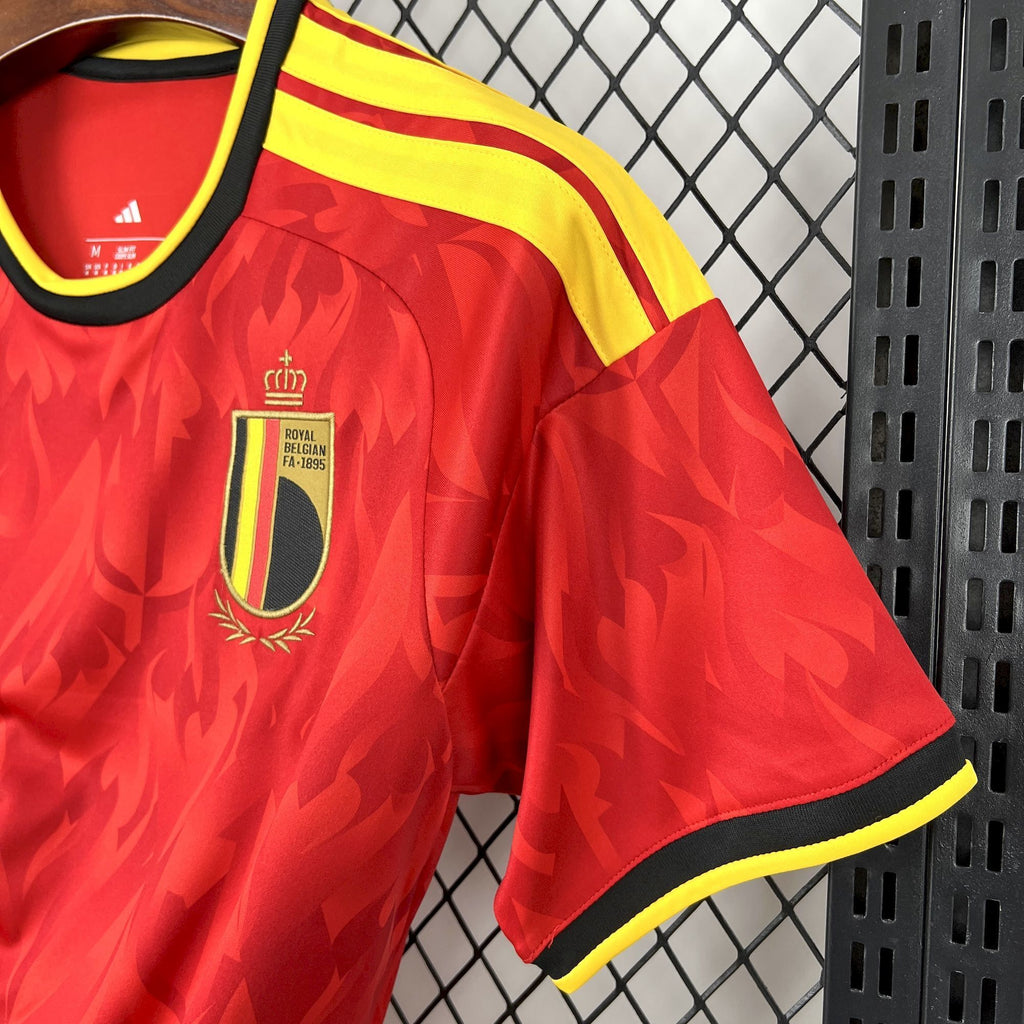 Belgium Jeremy Doku 11 Home Soccer Jersey World Cup 2026
