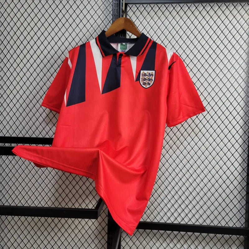 England Retro Away Soccer Jersey Euro Cup 1992