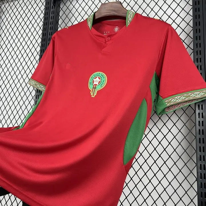 Morocco Youssef En-Nesyri 19 Home Soccer Jersey World Cup 2026