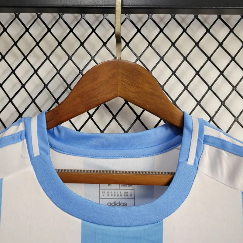 Women's Argentina Lautaro Martínez 22 Home Soccer Jersey 2024/25