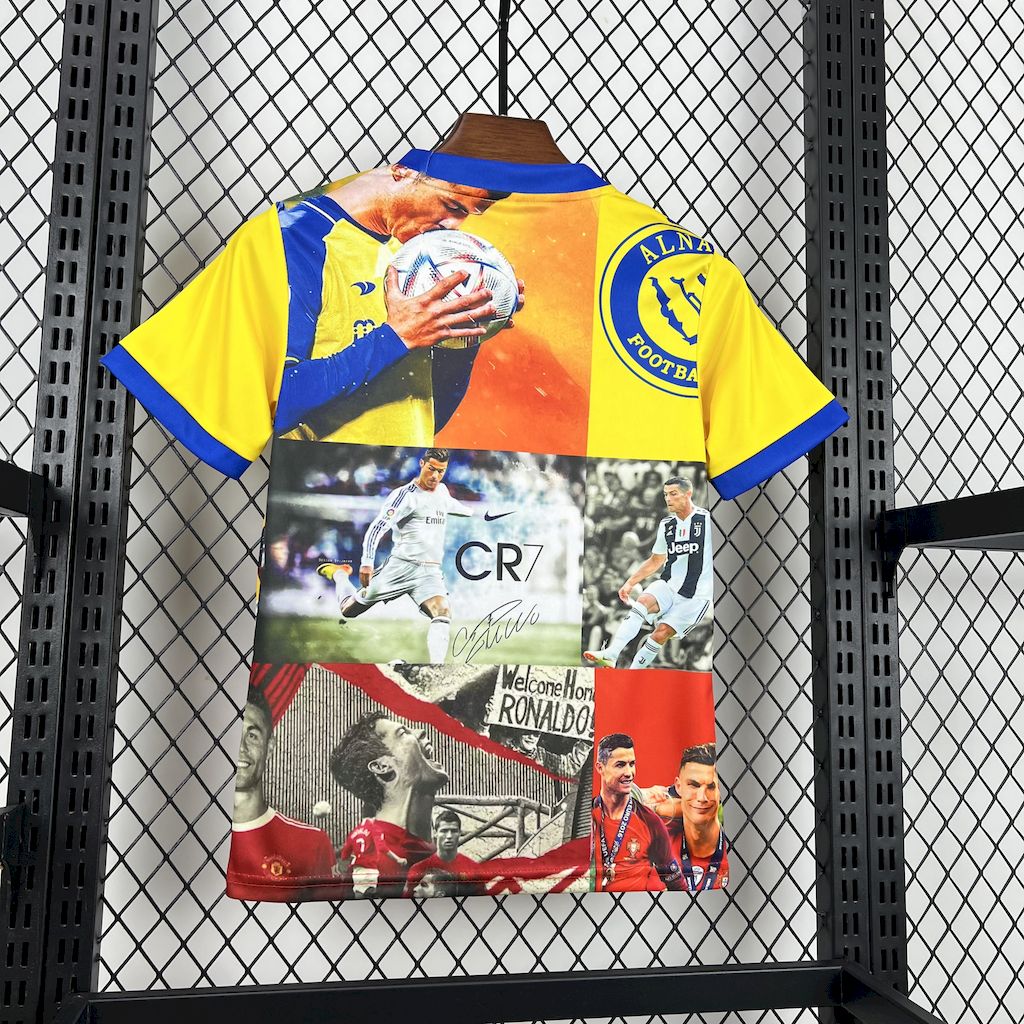 Cristiano RonaldoCareer Club Kids Special Edition Soccer Jersey 2025-2026