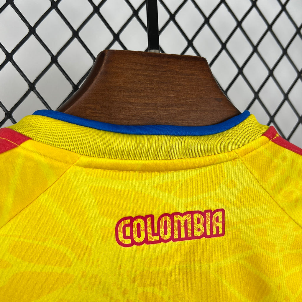 Colombia Kids Home Soccer Jersey World Cup 2026