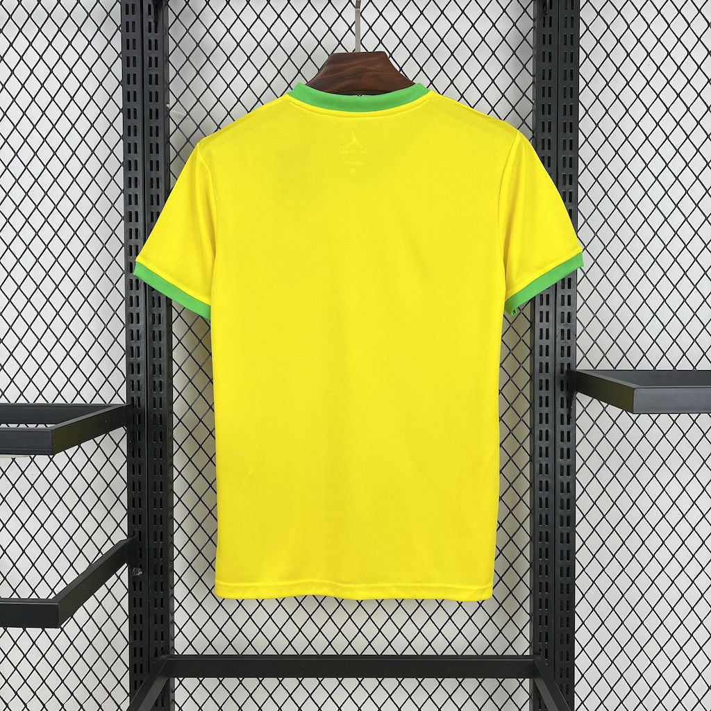 Brazil X AJ Special Edition Soccer Jersey 2025-2026 - Yellow