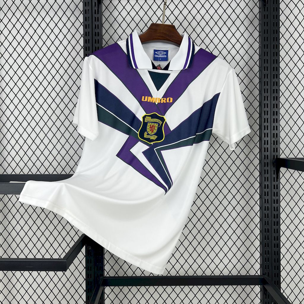 Scotland Retro Away Soccer Jersey 1994-1996