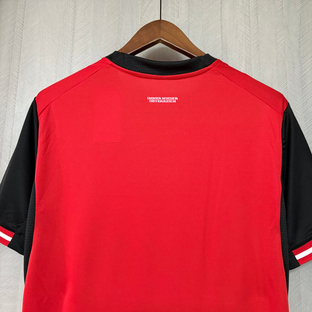 Austria Home Soccer Jersey World Cup 2026