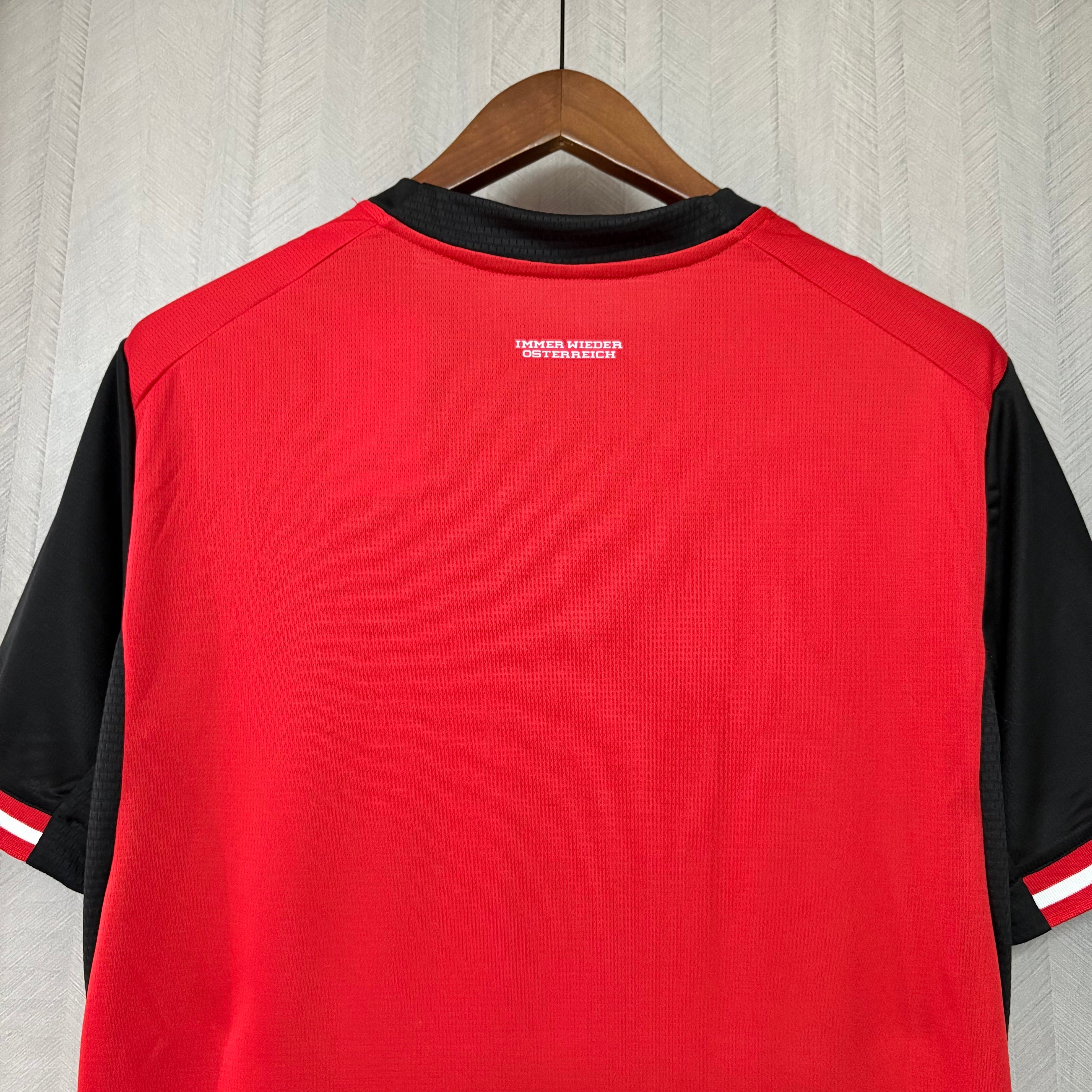 Austria Home Soccer Jersey World Cup 2026