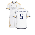 Real Madrid Jude Bellingham 5 Kids Home Soccer Jersey 2023/24