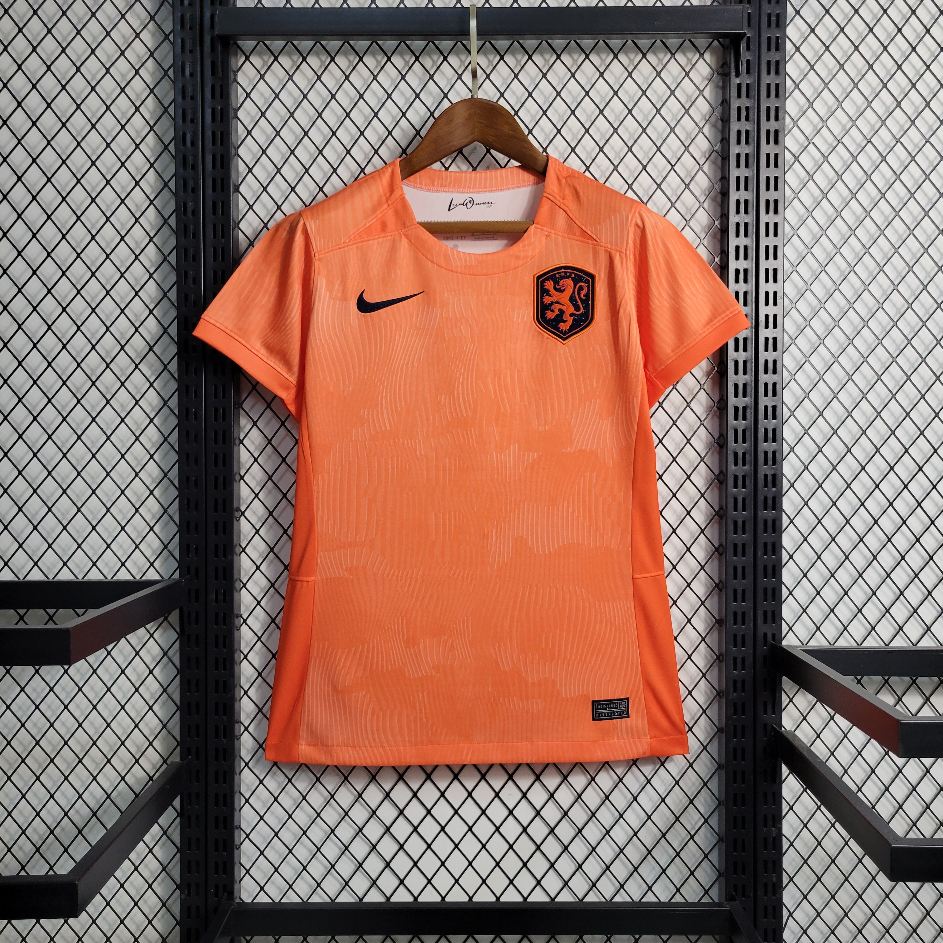 Netherlands Home Soccer Jersey World Cup 2023 - Women's