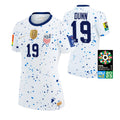 USA Women's Crystal Dunn 19 Home Soccer Jersey World Cup 2023