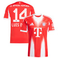 Bayern Munich Luis Díaz 14 Home Soccer Jersey 2025-2026